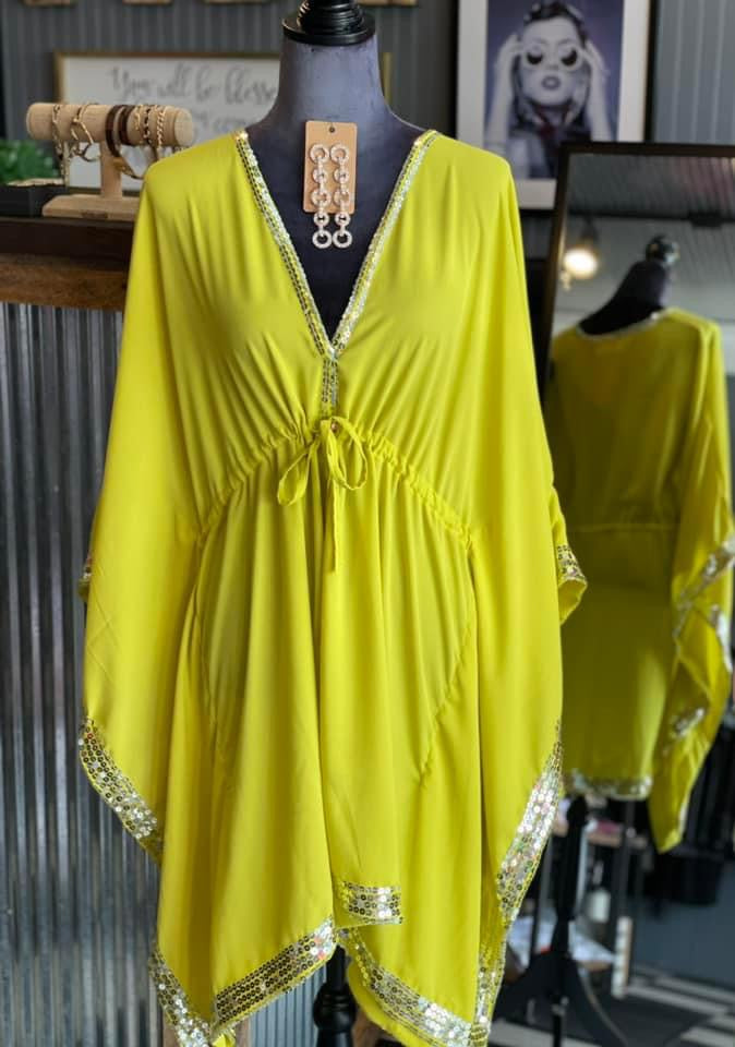 Sunny Destination Coverup