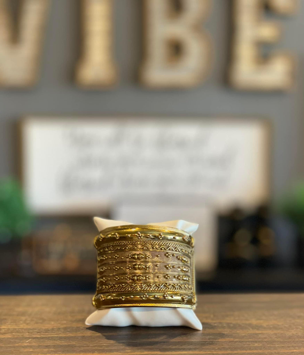 Vintage Wide Cuff Bracelet