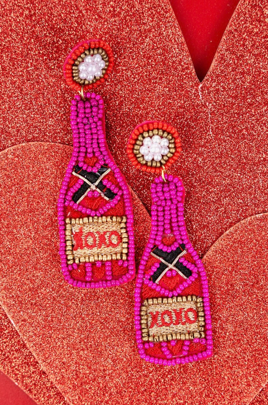 XoXo Bottle Earrings
