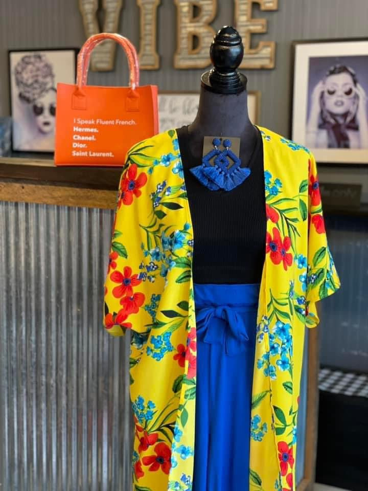 Floral Kimono