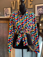 Load image into Gallery viewer, Vintage Geometric Blair Blouse
