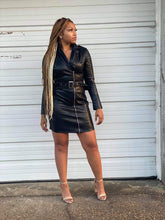 Load image into Gallery viewer, Better Than Leather Midi Dress
