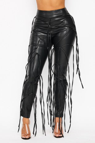 Restocked Fringe Rope Pants
