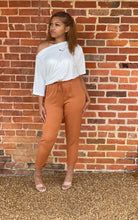 Load image into Gallery viewer, Color Block Off Shoulder Jumpsuit
