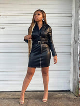 Load image into Gallery viewer, Better Than Leather Midi Dress
