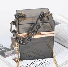 Load image into Gallery viewer, Linked Up Box Clutch
