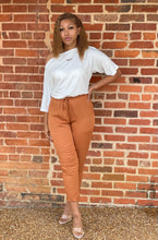 Load image into Gallery viewer, Color Block Off Shoulder Jumpsuit
