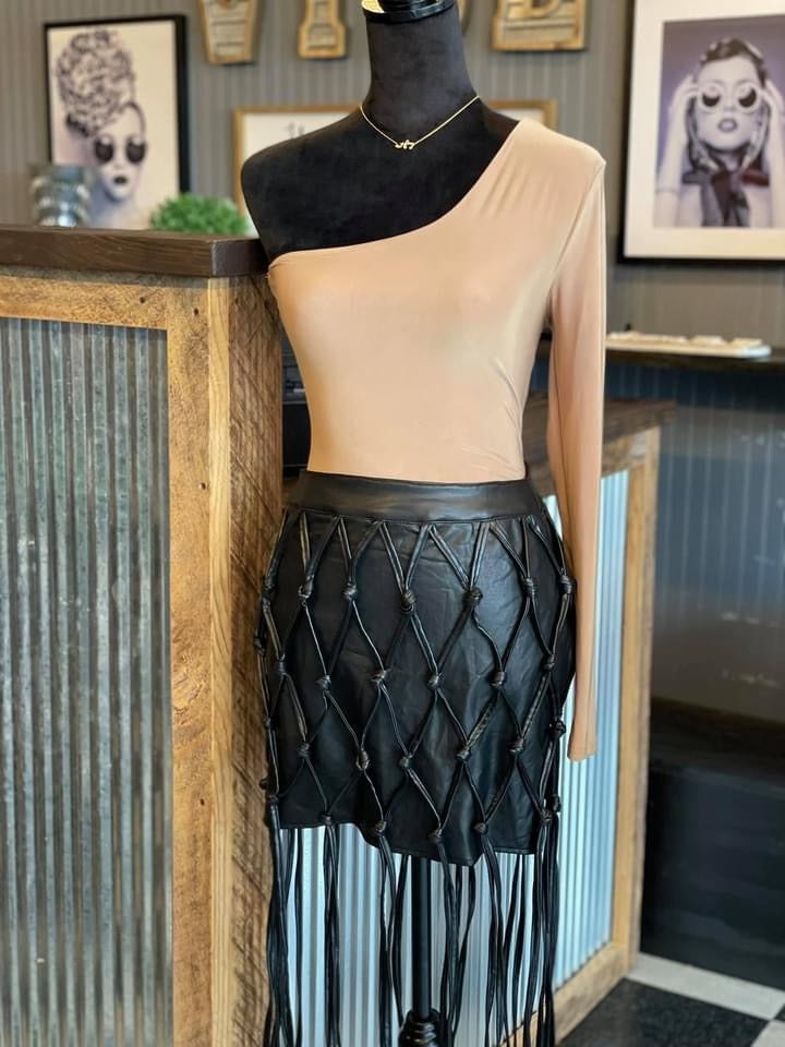 Fringe Rope Skirt