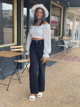 Load image into Gallery viewer, Polka Dot Crop Top
