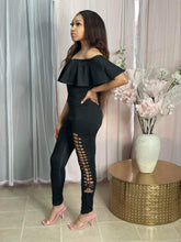 Load image into Gallery viewer, Sassy Off Shoulder Jumpsuit
