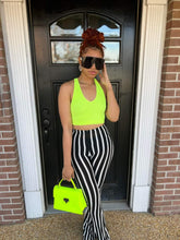 Load image into Gallery viewer, Restocked-Black and White Miami Pants

