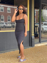 Load image into Gallery viewer, Throw It Back Midi Dress
