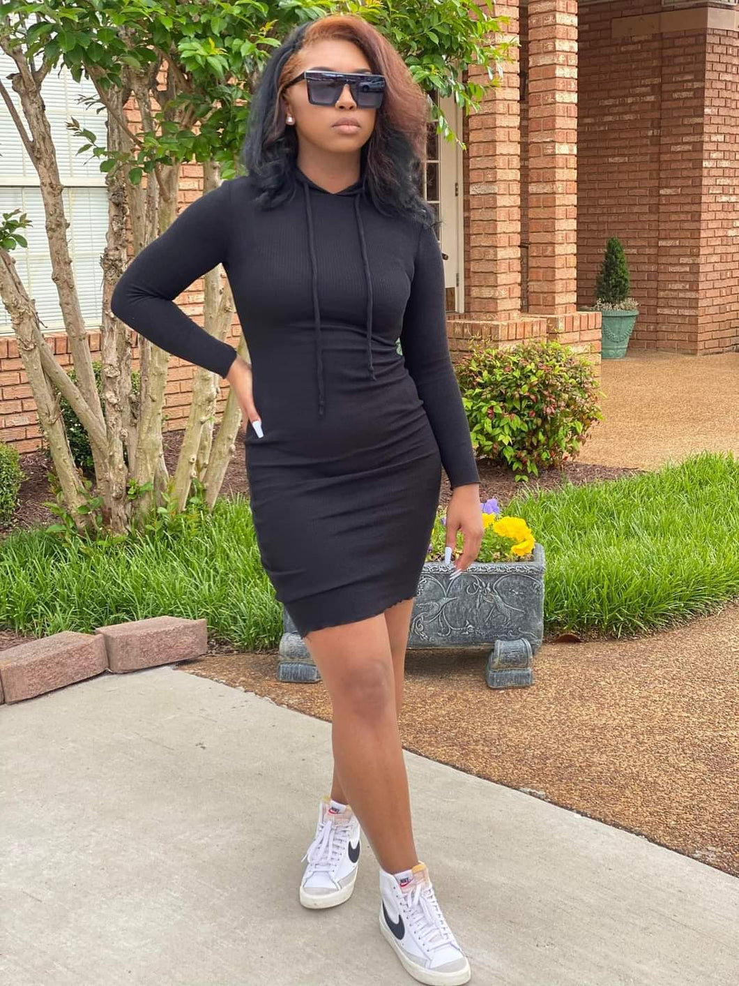On The Go Hoodie Dress
