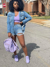 Load image into Gallery viewer, Hot Girl Denim Short
