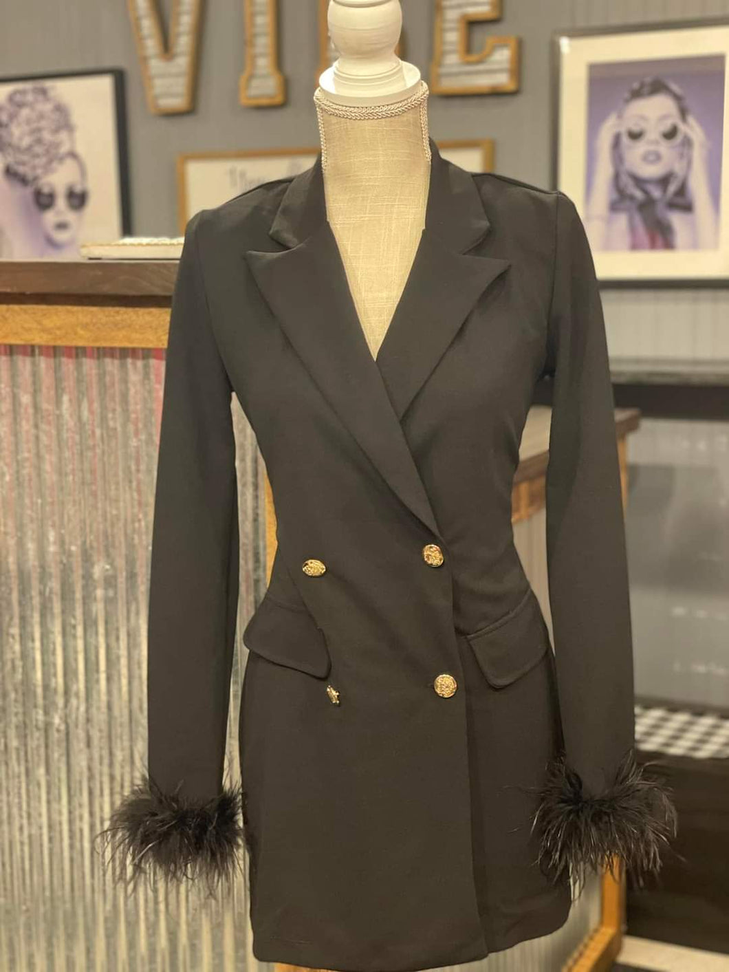 Obsessed Blazer Dress