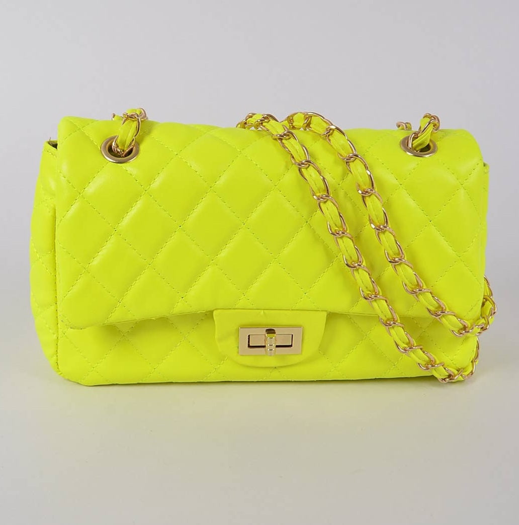 Quilted Diamond Handbag