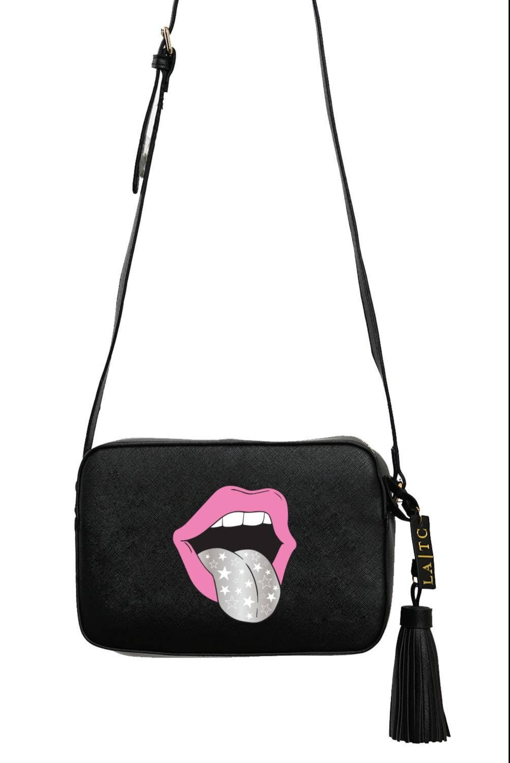 Pink Mouth Crossbody