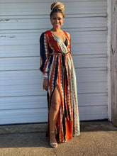 Load image into Gallery viewer, Gabriella Chain Linked Maxi Dress
